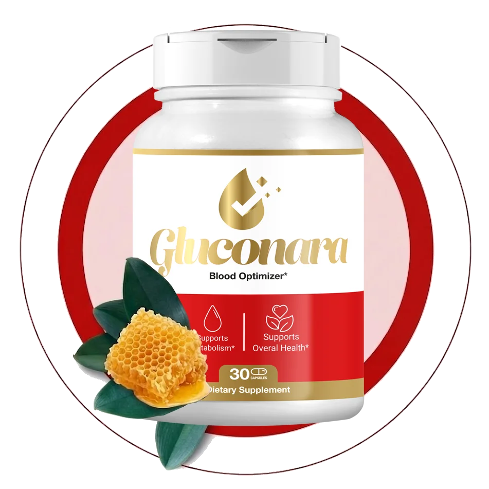 Gluconara blood sugar support supplement bottle