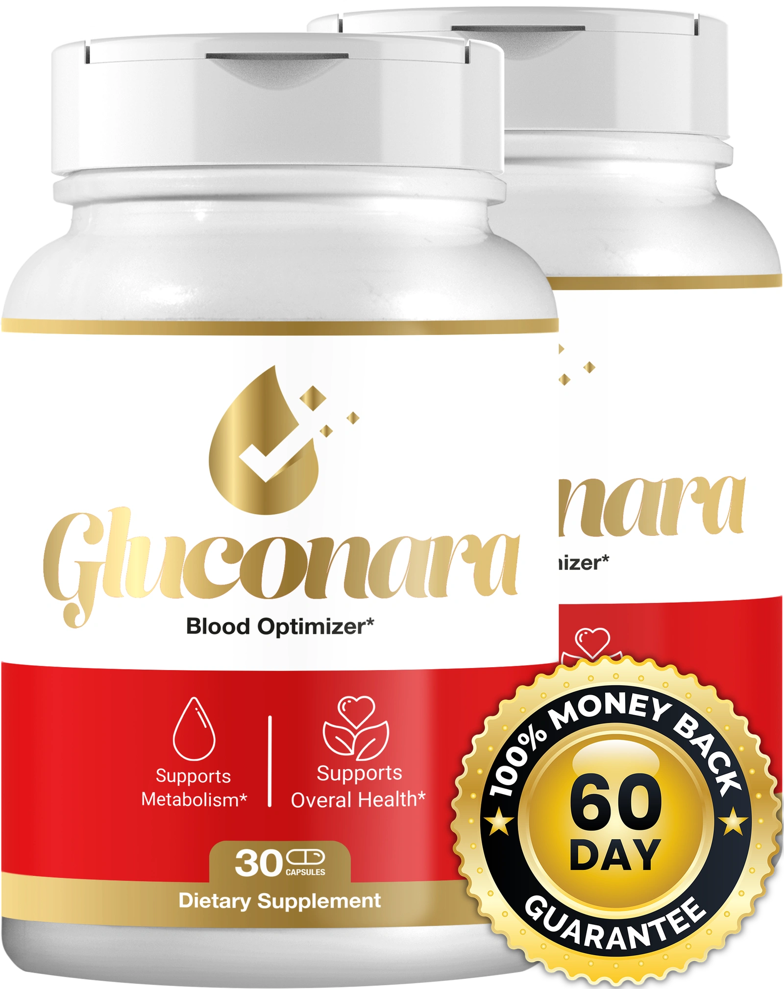 Gluconara 2 bottle 60 day supply pack